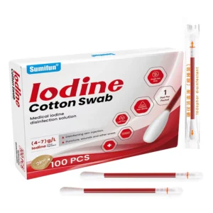 Disposable Liquid Filled 100pcs Cotton Swabs
