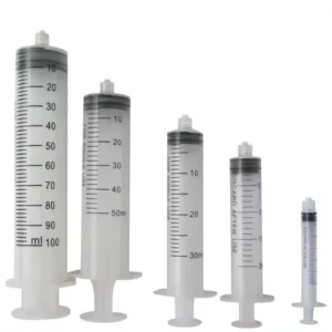 Disposable Luer Slip Plastic Syringe Various Sizes 1ml 2ml 5ml 10ml 20ml 30ml 50ml 60ml Beauty Personal Care