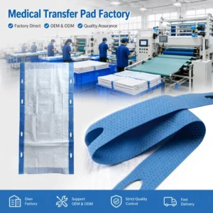 Disposable Manufacturer Patient Transfer Sheet Hospital Disposable Transfer Sheet Pad Supplier