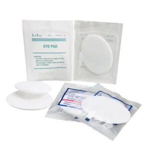 Disposable Medical Absorbent Surgical CE Certified EOS Disinfecting Sterile Adhesive Non Woven Eye Pad for Child Adult Use