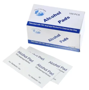 Disposable Medical Alcohol Wipes Individually Wrapped Portable Sanitizing Cleansing Pads