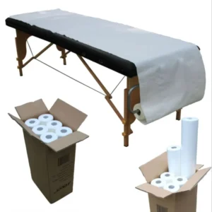 Disposable Medical Bed Cover Blue Pink Sterile Surgical Drape Bed Cover Non Woven Bed Sheet Roll