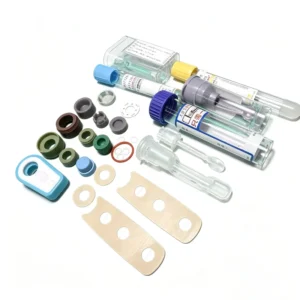 Disposable Medical Blood Collection Plug – High Elasticity Rubber Seal for Vacuum Blood Collection Tubes