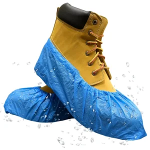 Disposable Medical CPE Shoe Cover Waterproof Non Slip CE Certified