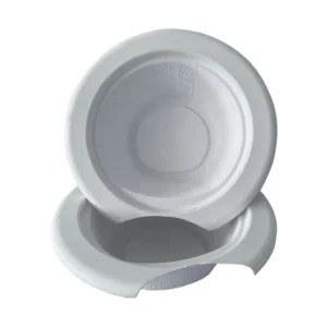 Disposable Medical Care Supplies Molded Paper Pulp Bedpans Urinals Pot Bed Pan Manufacturer Paper Vomit Tray Dish Emesis Basin