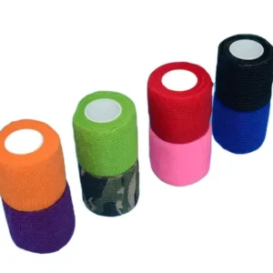 Disposable Medical Cohesive Self adhesive Bandage Sterile Tattoo Grip Elastic Bandage Cohesive Tape