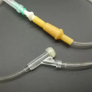 Disposable Medical Consumables Effective IV Infusion Set with Regulator Fluid Drip for Infusions Veterinary Use