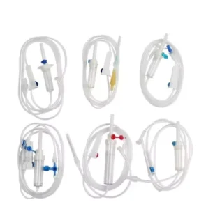 Disposable Medical Consumables IV Infusion Set with Regulator Infusion Fluid Drip Set for Effective Infusions