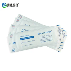 Disposable Medical Consumables Sterilization Pouches for Dental Clinic and Tattoo Nail Packaging