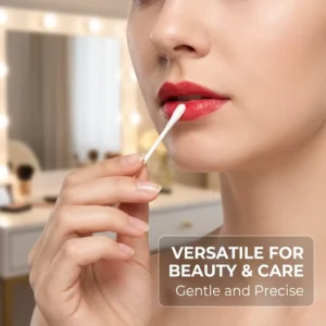 Disposable Medical Cotton Swabs Sterilized Cotton Buds for Eyeliner and Lip Correction