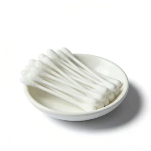Disposable Medical Cotton Swabs Sterilized Cotton Buds with Plastic Stick for Healthcare