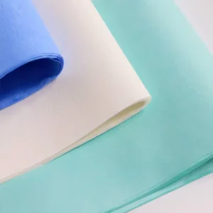 Disposable Medical Crepe Paper Roll 60g 100% Virgin Wood Pulp for Dental Clinic