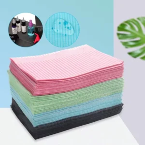 Disposable Medical Dental Mat PE Film Composite Nail Tattoo Table Mat Waterproof Anti Stain