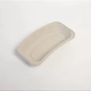 Disposable Medical Eco Friendly Kidney Tray Clean Kidney Shape Pulp Paper Boxes Recyclable Biodegradable
