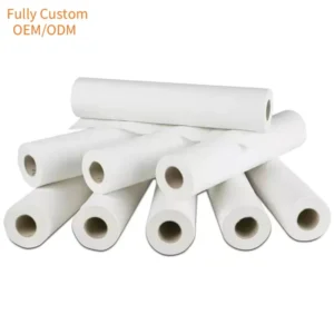 Disposable Medical Grade Exam Bed Sheet Roll Paper Roll PE Coated CE Certified Examination Couch Cover