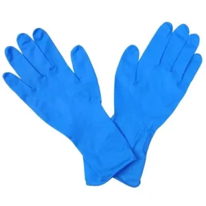Disposable Medical Grade Nitrile Gloves Blue Powder Free Anti Slip for Screen Examination Gloves