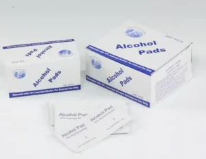 Disposable Medical Grade Sterile 70% Alcohol Swab PrepPad Individually Wrapped 2 Ply Design Wipe Cleaning Home Medical