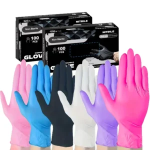 Disposable Medical Nitrile Gloves Surgical Use Class II Powder Free Latex Free EOS Disinfected