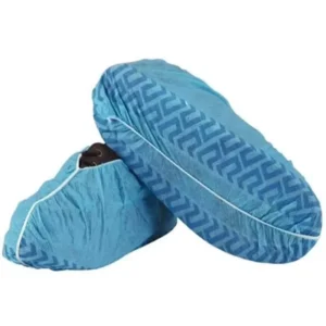 Disposable Medical Non Woven Surgical Non Skid Shoe Cover Anti Slip PP Shoe Covers Full Stretch