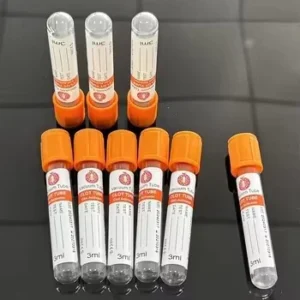 Disposable Medical PET Sterile General Micro Blood Sample Collection Tubes certified with CE ISO13485 and EO sterilized