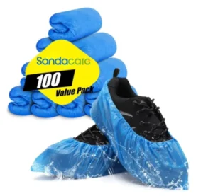 Disposable Medical PP SMS Non Woven Surgical Boot Covers Double Elastic Shoe Covers CE Certified Class I 16*40cm 17*42cm