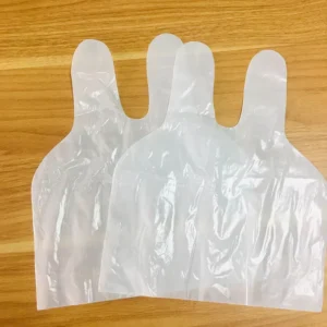 Disposable Medical Plastic 2 Finger Gloves Non Slip Finger Cot Finger Stall for Garden Use & Protective Gear