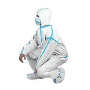 Disposable Medical Protective Clothing PPE Kit Type 5 6 Coveralls Suit Overall