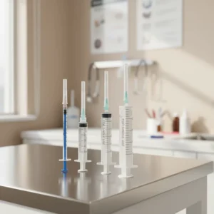 Disposable Medical Screw Syringe Large capacity Plastic Injection Syringe