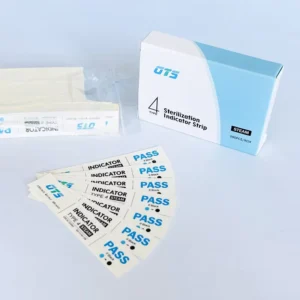 Disposable Medical Steam Sterilization Class 4 Chemical Indicator Strips Blue Black Color Change Water Based