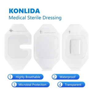 Disposable Medical Sterile Transparent Wound Dressings ISO Certified Intravenous Catheters Indwelling Needles Fixation