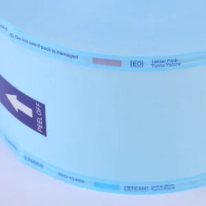 Disposable Medical Sterilization Pouch Roll Heat Sealing Pack