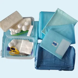 Disposable Medical Supplies Sterile PICC CVC Puncture Instrument Tray Nursing Pack for Surgical Operating Kit