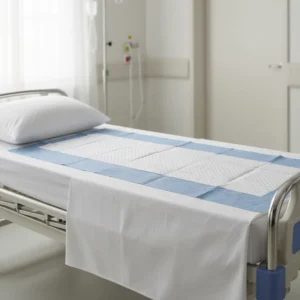 Disposable Medical Supply Bed Sheet Non Woven PP Material CE Certified 220x110cm for Hospitals and Clinics