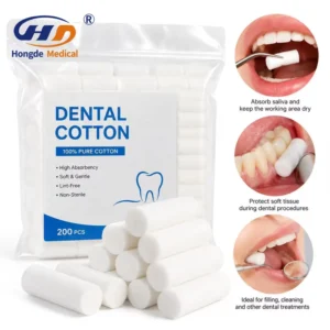 Disposable Medical Surgical Dental Cotton Roll CE Certified EO Disinfecting Class I Custom Size