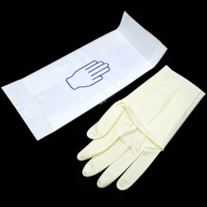 Disposable Medical Surgical Latex Gloves Sterile Powder-Free Silicone-free High Elasticity Textured Grip