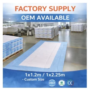 Disposable Medical Underpad High Absorbent Hospital OEM Supplier Factory Direct Disposable Bed Pad Waterproof Underpad Supplier
