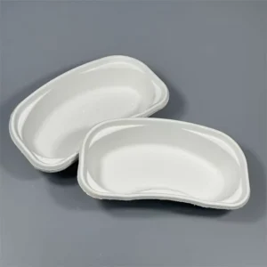 Disposable Molded Paper Pulp Vomit Bowl Kidney Dish Tray for Hospital With Competitive Price