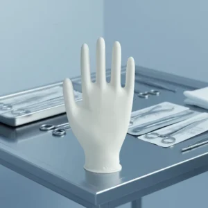 Disposable Natural Latex Household Gloves Waterproof Anti Slip 24cm Length for Dishwashing Gardening & Daily Cleaning Chores