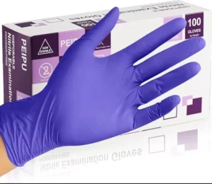 Disposable Nitrile Examination Gloves Medical Powder Free Non Sterile Surgical Nitrile Latex Exam Gloves