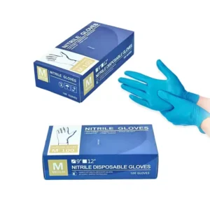 Disposable Nitrile Examination Gloves Powder Free Custom OEM Available for Medical Veterinary Dog Use Laboratory