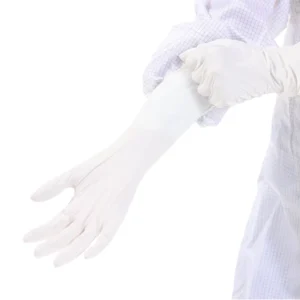 Disposable Nitrile Examination Gloves for Medical Use Non Sterile CE Certified 5MIL Thickness 12inch Size
