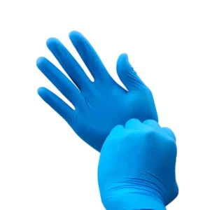 Disposable Nitrile Gloves 6mil Clean Room Powder free Glove Nitrile Dishwashing Blue 100pcs Box Nitrile Gloves