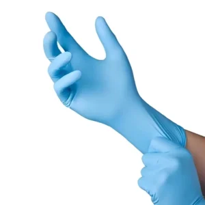 Disposable Nitrile Gloves Blue Powder Free Suitable for Home Cleaning Kitchen Food Cooking