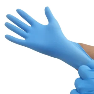 Disposable Nitrile Gloves Powder Free 4mil 5mil 6mil Food Grade Waterproof Oil Resistant Safety Work Gloves