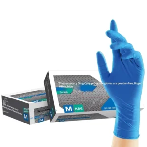 Disposable Nitrile Gloves Powder Free High Elastic Full Texture Examination Dishwashing Kitchen Catering Durable