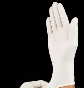 Disposable Nitrile Gloves White Industrial Use Powder Free Silicone Free Latex Free Smooth Texture Touch Screen Safety