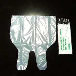 Disposable Non-Slip Plastic Finger Stall Finger Cot 2 Finger Gloves