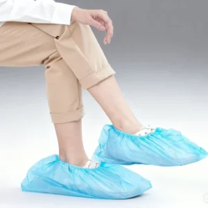 Disposable Non Woven Anti slip Shoe Cover Elastic Non Woven Protective Dustproof Isolation Shoe Cover