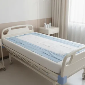 Disposable Non Woven Fabric 5 Ply Bed Sheets Surgical Sheets Printed Underpads for Patient Diapers