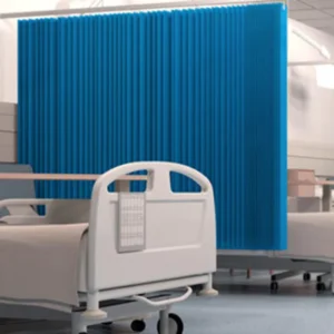 Disposable Non Woven PP Material Flame Retardant Antibacterial Medical Curtain Hospital Curtains
